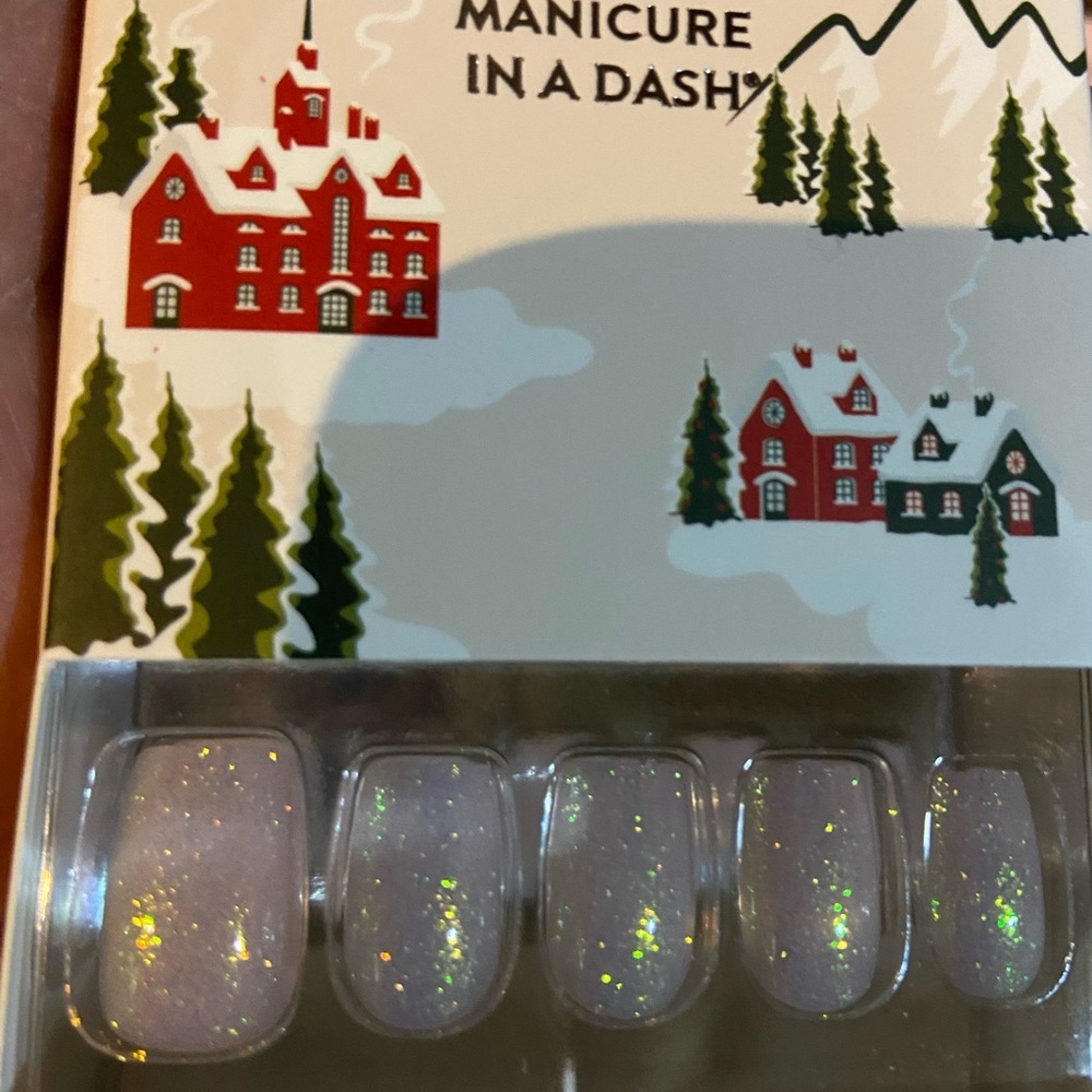 Glitter Press-On Nails